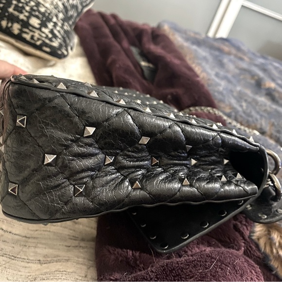 Valentino Noir Spike Bag Medium - Picture 5 of 11